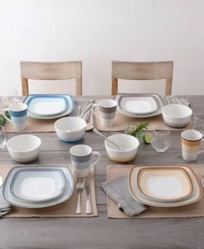 Noritake Colorscapes Layers Dinnerware Collection In Ash