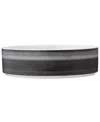 Noritake Colorstax Ombre Stax 10" Serving Bowl In Black