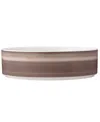 Noritake Colorstax Ombre Stax 10" Serving Bowl In Brown