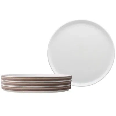 Noritake Colorstax Ombre Stax Dinner Plates, 9-3/4" In Umber