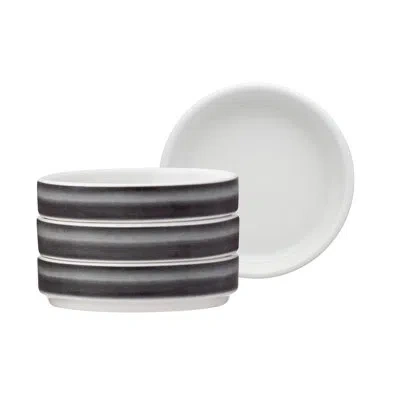 Noritake Colorstax Ombre Stax Mini Plates, 3.75" In Jet