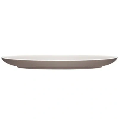 Noritake Colortrio Oval Platter, 16" In Brown
