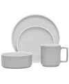 Noritake Colortrio Stax 4 Piece Place Setting In Slate