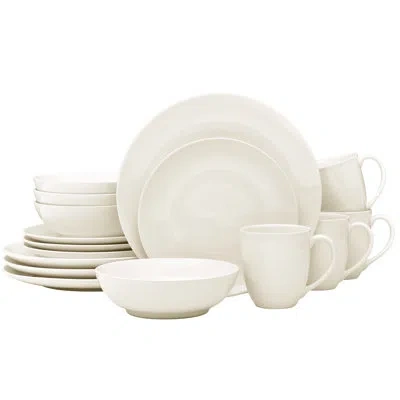 Noritake Colorwave 16-piece Coupe Dinnerware Set, Service For 4 In Naked
