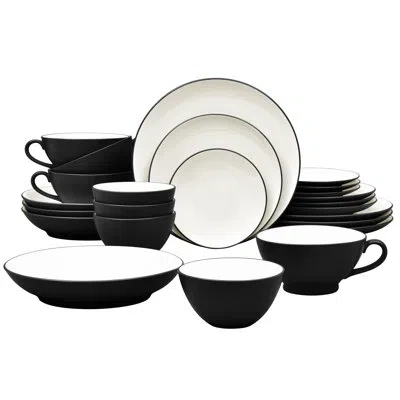 Noritake Colorwave 24-piece Dinnerware Set, Service For 4 In Graphite