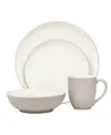 Noritake Colorwave 4-piece Place Setting, Service For 1 In Sand