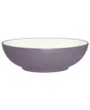 Noritake Colorwave 9.5" Round Vegetable Bowl, 64 oz In Plum