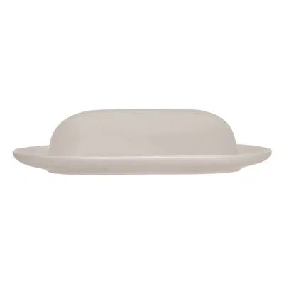 Noritake Colorwave Covered Butter Dish In Sand