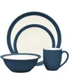 Noritake Colorwave Curve 4-piece Place Setting In Blue