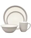 Noritake Colorwave Curve 4-piece Place Setting In Sand