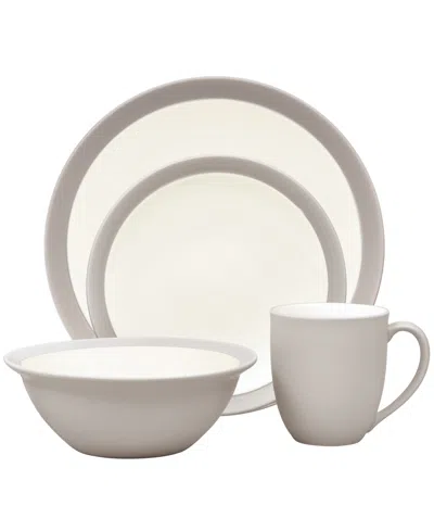 Noritake Colorwave Curve 4-piece Place Setting In Sand