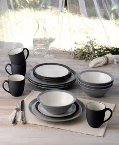 Noritake Colorwave Curve Dinnerware Collection In Graphite