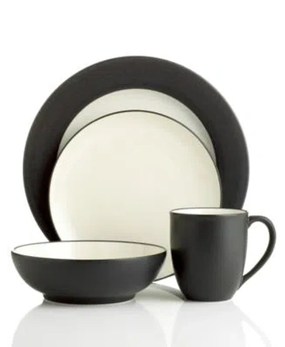 Noritake Colorwave Graphite Dinnerware Collection In Gray