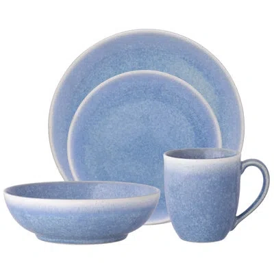 Noritake Colorwave Kiln Azure 4-piece Place Setting, Service For 1 In Blue
