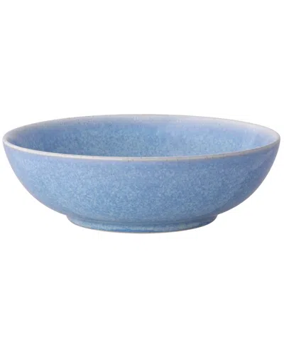 Noritake Colorwave Kiln Azure 64 Oz. Round Vegetable Bowl In Blue
