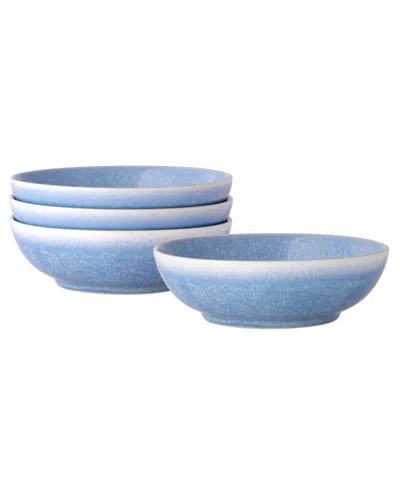 Noritake Colorwave Kiln Azure Cereal Bowls, Set Of 4 In Blue