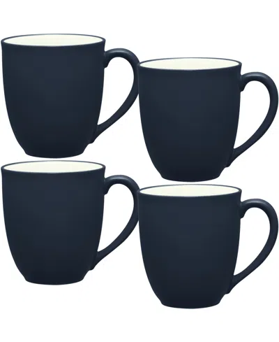 Noritake Colorwave Mugs 12-oz, Set Of 4 In Navy
