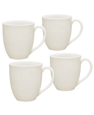 Noritake Colorwave Naked Mugs 12-oz, Set Of 4 In Nude