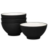 Noritake Colorwave Rice Bowls In Graphite