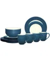 Noritake Colorwave Rim 16-pc. Dinnerware Set, Service For 4 In Blue