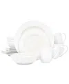 Noritake Colorwave Rim 16-pc. Dinnerware Set, Service For 4 In White