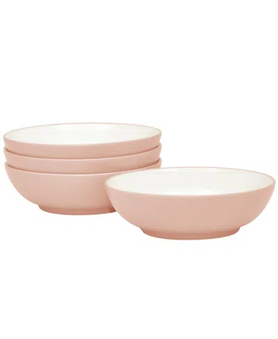 Noritake Colorwave Soup/cereal Bowls 22 Oz, Set Of 4 In Pink