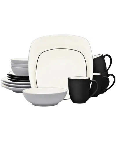Noritake Colorwave Square 16 Pc. Dinnerware Set, Service For 4
