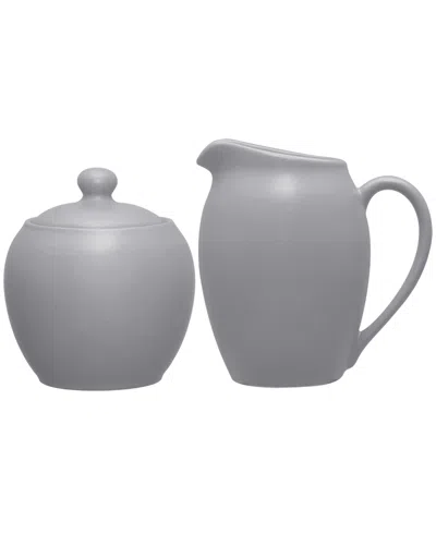 Noritake Colorwave Sugar & Creamer Set In Slate