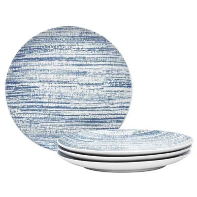 Noritake Colorwave Weave Accent Plates, 8.25" In Blue