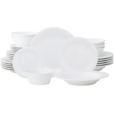 Noritake Conifere 30-piece Dinnerware Set, Service For 6 In White