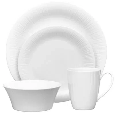 Noritake Conifere 4-piece Place Setting, Service For 1 In White