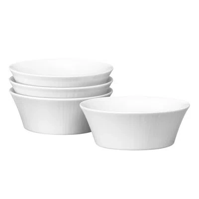 Noritake Conifere Fruit Bowls, 4-3/4", 8.5 Oz. In White