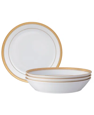 Noritake Crestwood 4-pc. Coupe Dinner Bowl Set, Service For 4 In Gold
