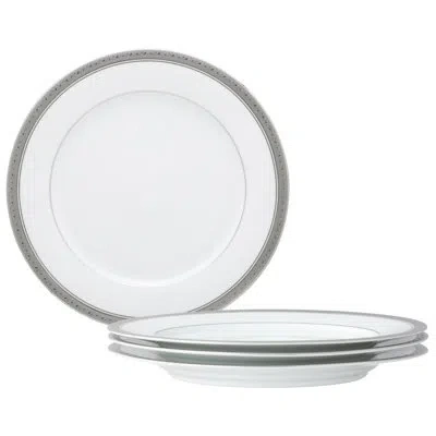 Noritake Crestwood Dinner Plates, 10-1/2" In Platinum