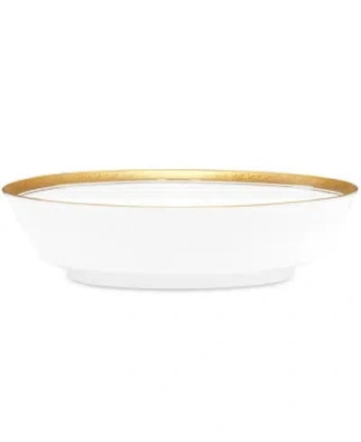 Noritake Crestwood Gold Oval Vegetable Bowl