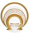 Noritake Dinnerware Summit Gold Collection In Gold