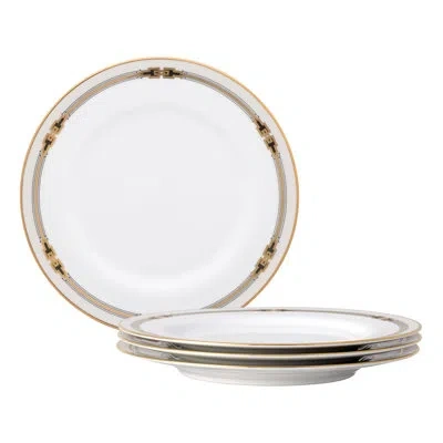 Noritake Empire Gold Set Of 4 Salad Plates, 8.25 In.