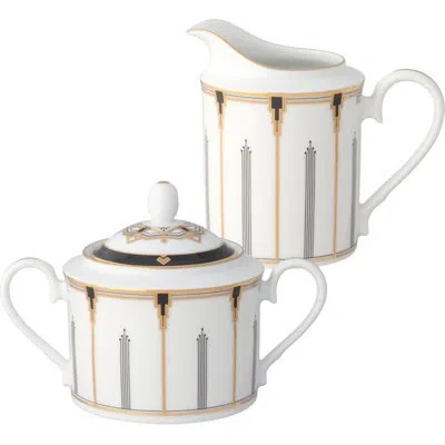 Noritake Empire Gold Sugar And Creamer Set
