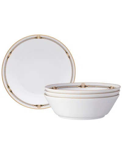 Noritake Empire Gold-tone Soup Bowls, Set Of 4 In Multi