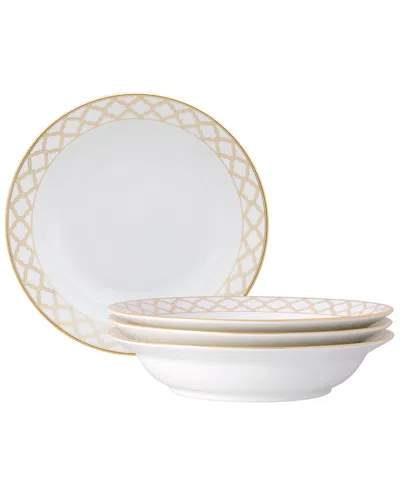 Noritake Eternal Palace 4-pc. Dinner Bowl Set, Service For 4 In Gold