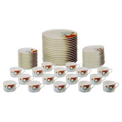 Pre-owned Noritake Frank Lloyd Wright Imperial Hotel Dinnerware, Tokyo — Designed C. 1922 In Gray