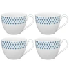 Noritake Hammock Cups, 10 Oz. In Blue
