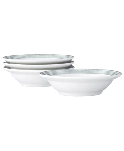 Noritake Hammock Fruit Bowls, Set Of 4 In Green