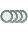 Noritake Hammock Saucers, Set Of 4 In Green