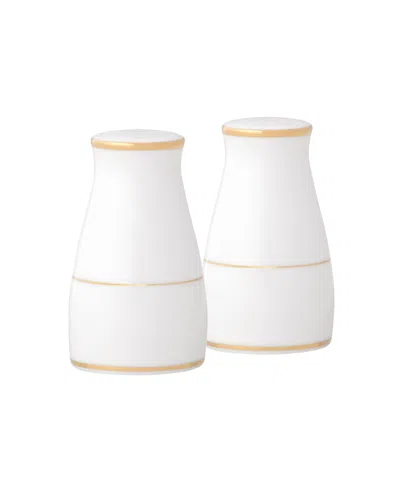 Noritake Heritage 2-pc. Salt Pepper Shaker Set In White
