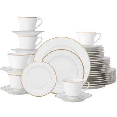 Noritake Heritage 40-piece Dinnerware Set, Service For 8 In White