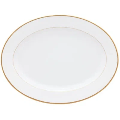 Noritake Heritage Oval Platter, 14" In White