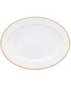 Noritake Heritage Oval Platter In Gold