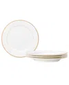 Noritake Heritage Set Of 4 Bread Butter Or Appetizer Plates In Multi