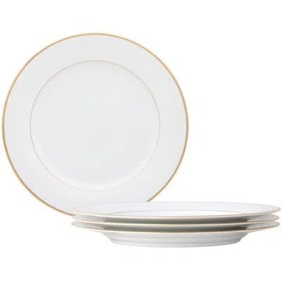 Noritake Heritage Set Of 4 Dinner Plates, 10.50" In White